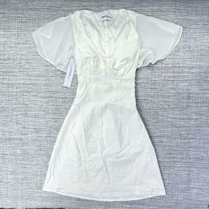 Princess Polly Florie Mini Dress White
